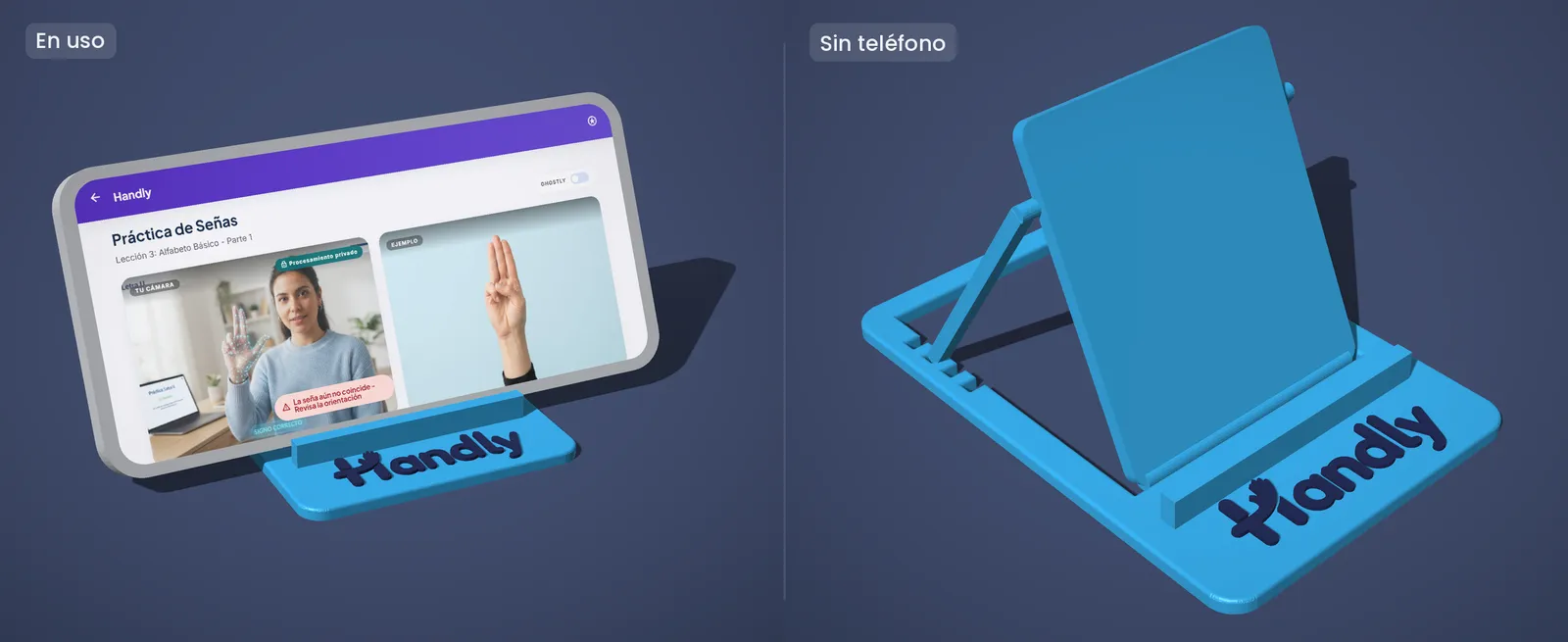 Atril Handly en 3D